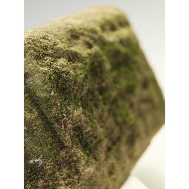 Victorian Cast Iron Horse Boot Scraper on Original Yorkshire Stone Base, 1890 For Sale - Image 11 of 12