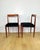 Vintage German Black Chairs from Lübke, 1970s, Set of 4 For Sale - Image 4 of 17
