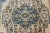 Vintage Turkish Rug With Geometric Design in Blue, Gold and Cream Colors For Sale In Atlanta - Image 6 of 9