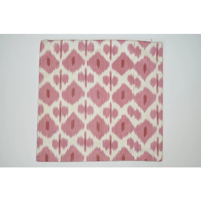 Contemporary Purple Silk Velvet Pillow With Organic Motifs For Sale - Image 3 of 3