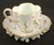 Mid-19th Century Meissen Porcelain Tea Cup and Saucer: Encrusted Flowers, Hand Painted Insects For Sale - Image 10 of 10