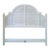 Ethan Allen Cottage / Coastal Headboard in Antique White (Full/Queen) For Sale