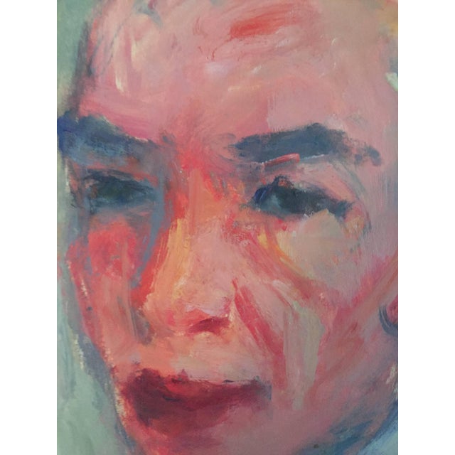 Signed self portrait. Jacques Zucker was born in 1900 in Radom, Poland. He was a notably famous Jewish American artist...