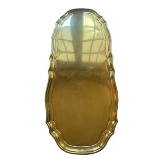 Large Brass Tray For Sale