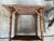 19th C Scorched Tortoise Bamboo Entry Console Table For Sale - Image 10 of 12