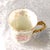 Late 18th Century Limoges Pink Floral Chocolate Pot With Four Matching Cups # 27213 For Sale - Image 16 of 18