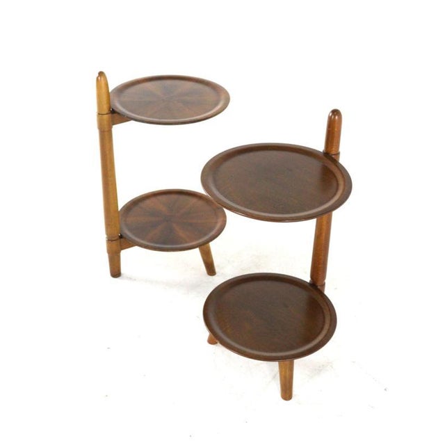 Wood Side Tables by Edmund Jørgensen for Patent ANM, Set of 2 For Sale - Image 7 of 16
