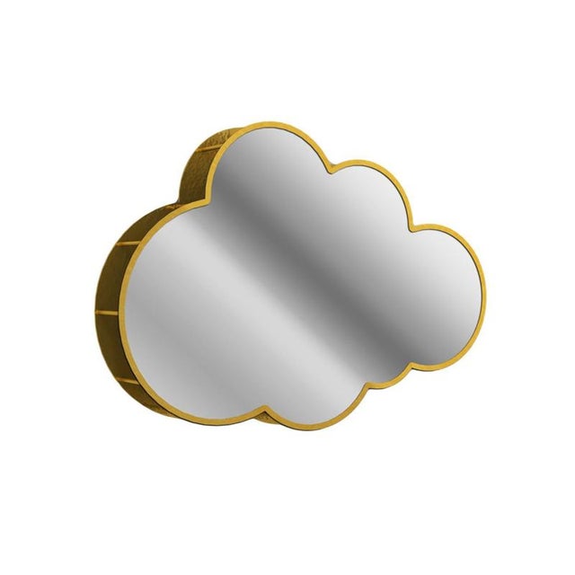 Nuvola Wall Mirror in Powder-Coated Aluminum by Altreforme For Sale - Image 12 of 12