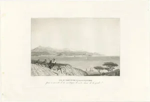 Garneray, Antibes, 1830, Paper