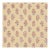 Sample - Schumacher Anessa Hand Screen Print Fabric in Yellow For Sale