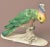 Green Faience Parrot Figure For Sale - Image 8 of 8