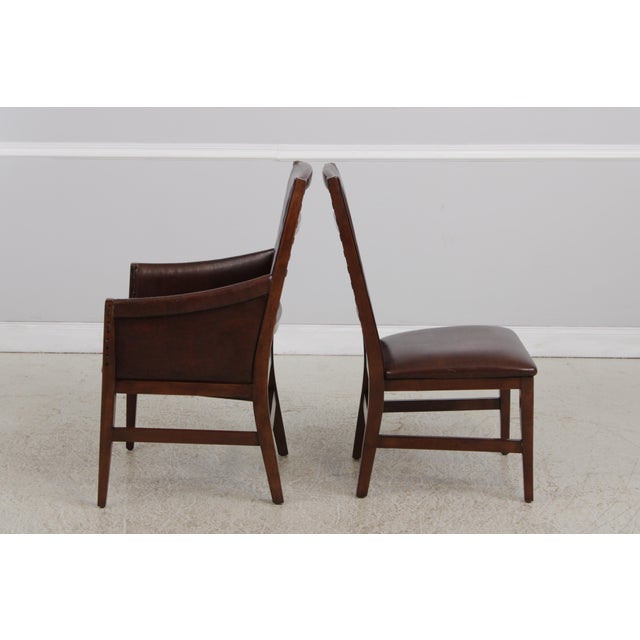 Age: C.2012 Details: Nichols & Stone Departures Collection Nice Stitched Leather See Other Offerings For Matching Dining...