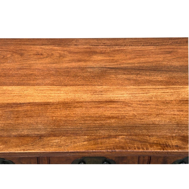 Oriental Rectangular Rosewood Charm Patina 3 Drawers Coffee Table For Sale - Image 15 of 15