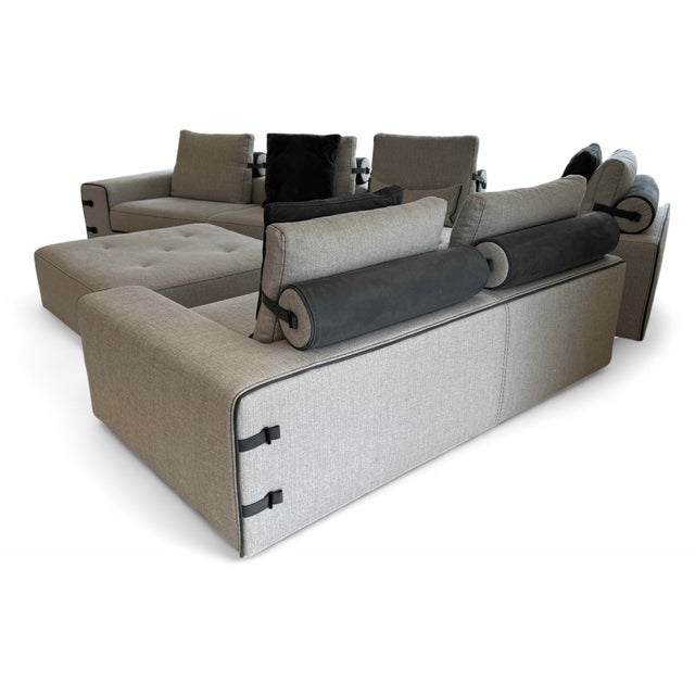 2010s Italian Modern Gamma Gregory Modular Sectional For Sale - Image 5 of 14