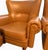 A Pair of Vintage 1935 Frits Henningsen Style Wingback Armchairs. For Sale - Image 4 of 10