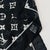 Louis Vuitton Black Monogram 100% Silk Scarf For Sale - Image 6 of 7
