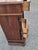19th Century French Antique Walnut Marble Top Bedside Cabinet Nightstand For Sale - Image 14 of 18