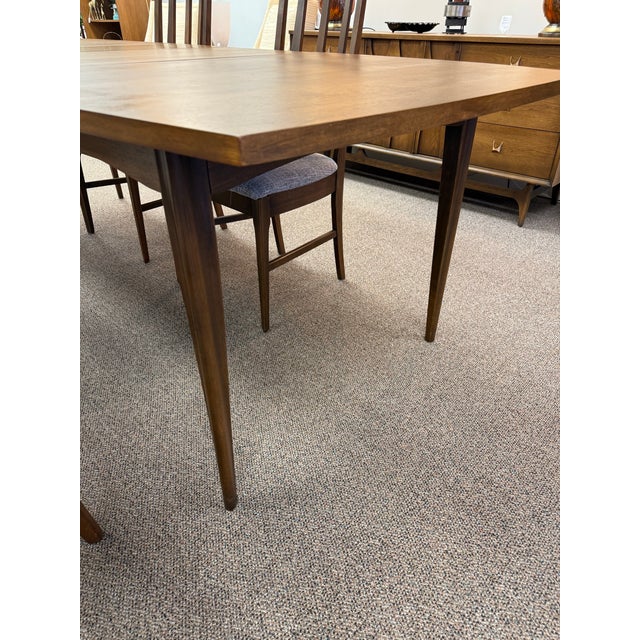 1960s Mid Century Modern Broyhill Brasilia Dining Table With 6 Chairs ...
