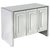 Metal 1970s Ello Cabinet Mirrored Cabinet For Sale - Image 7 of 7