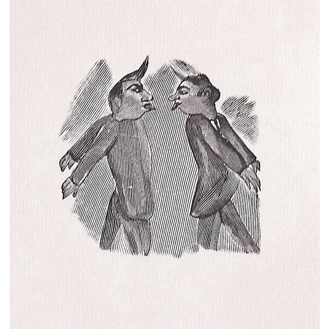 Figures is and original woodcut print realized by Ernesto Romagnoli in 1963. No signature, in very good conditions. The...