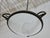 Early 20th Century 1930s French Alabaster and Hammered Iron Pendants - Pair For Sale - Image 5 of 18