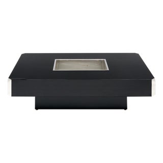 Vintage Italian Coffee Table by Willy Rizzo For Sale