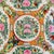 Vintage Famille Rose Hand-Painted Canton Porcelain Plate For Sale - Image 4 of 6