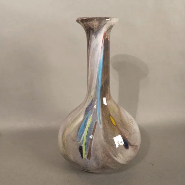 Mid-Century Studio Glass Vase from Eisch For Sale - Image 7 of 7