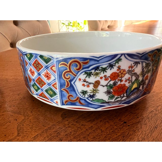 1970s Stackable Asian Chinoiserie Snack Soup Bowls- Set of 2 For Sale - Image 4 of 10