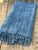 Vintage African Indigo Denim Mossi Mudcloth. Hand woven Malian cotton fabric is traditionally hand-dyed by a tribe in West...