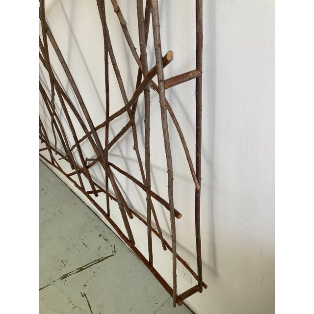 1990s Branch Wall Sculpture in the Manner of Charles Arnoldi For Sale - Image 5 of 12