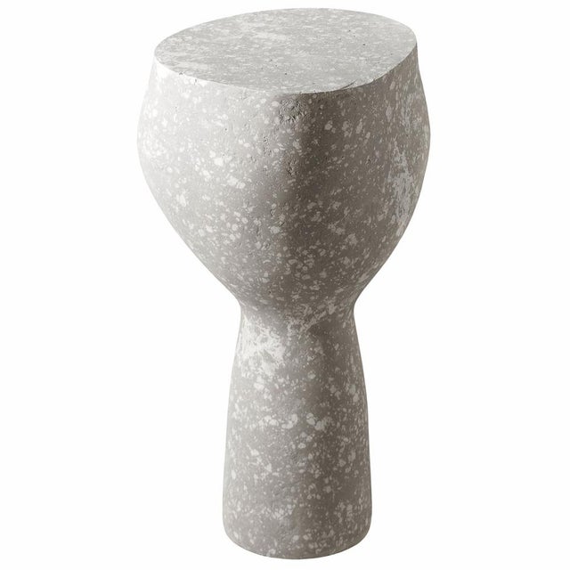 Concrete Sculptural Side Table by Donatas Žukauskas For Sale - Image 14 of 14