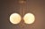 Metal Mid-Century Chandelier attributed to Instala Decin, 1970s For Sale - Image 7 of 11