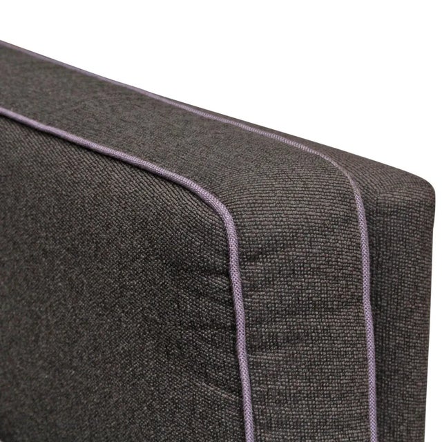 Slate Gray Blu Dot Bank Modern Sofa For Sale - Image 8 of 9