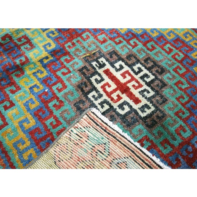 1960s Turkish Oushak Runner For Sale - Image 4 of 7