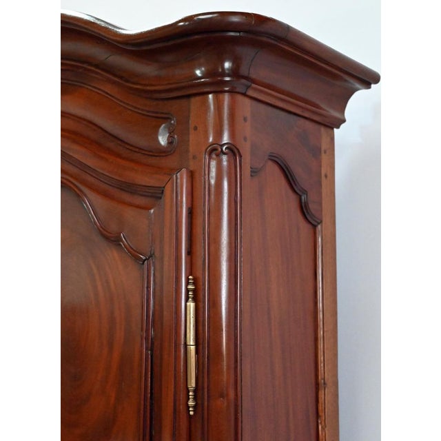 Scriban Buffet in Mahogany from Port Nantais, 1750s For Sale - Image 10 of 18