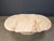 Beige Vintage Oval Marble Dining Table, 1970s For Sale - Image 8 of 10