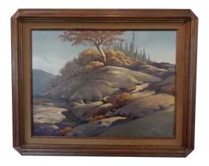 Phil Kooser Luminescent Mountain Landscape Painting
