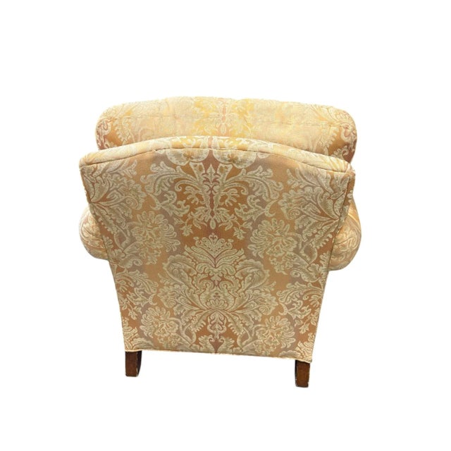 Early 21st Century Wesley Hall Lounge Chair on Casters For Sale - Image 5 of 12