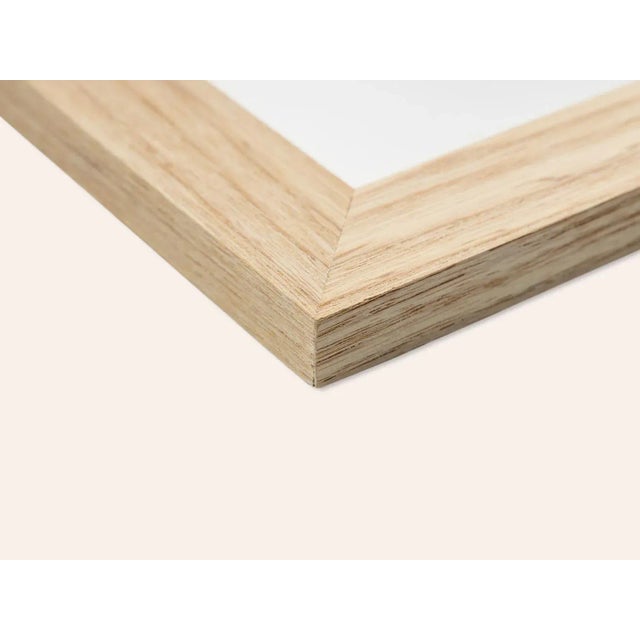 Paper Violet Quartz, Acrylic on Paper, Framed For Sale - Image 7 of 9