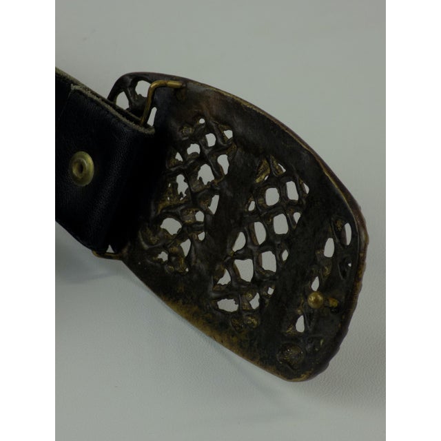 Bronze Belt Line Vautrin attributed to Line Vautrin, 1950s For Sale - Image 4 of 6