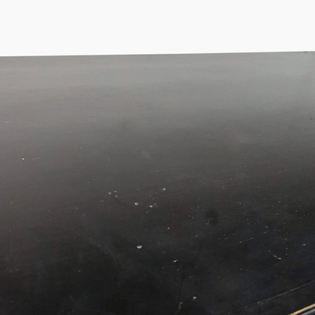 2000 - 2009 Hand Made Black 11-Drawer Chest With Distressed Finish and Jewelry Organizer For Sale - Image 5 of 5