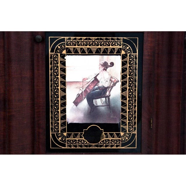 Brown Waterbury Wall Clock, USA, Mid 19th Century For Sale - Image 8 of 10