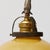 Vintage French Yellow Glass Hanging Lamp, 1930 For Sale - Image 12 of 15