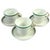 Large Belgian Porcelain Cups and Saucers, 1890s, Set of 6 For Sale - Image 10 of 10