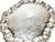 Metal Vintage F B Rogers Silver Plated Oval Footed Tray For Sale - Image 7 of 8