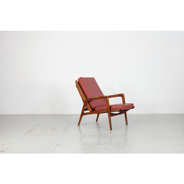 Italian Armchairs with Adjustable Backrest, 1950s, Set of 2 For Sale - Image 11 of 18