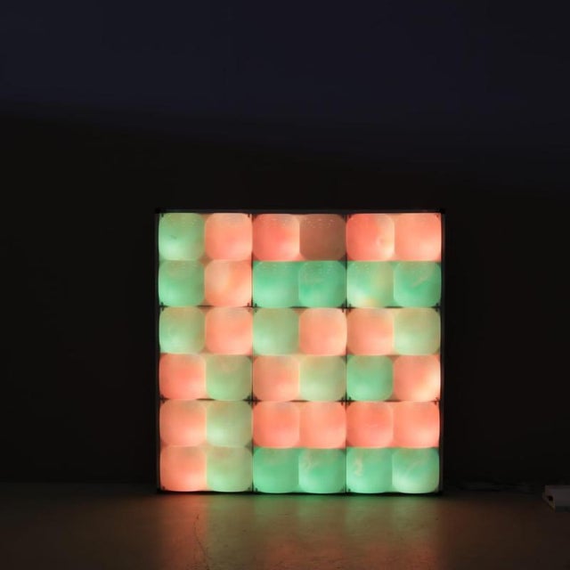 Vintage Chroma Wall Light Object by Jeremy Lord, 1990 For Sale - Image 3 of 18
