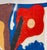 Textile Josep Guinovart Bertrán, Bold Abstract Latin American Screenprint Scarf Textile Art Print Josep Guinovart For Sale - Image 7 of 10