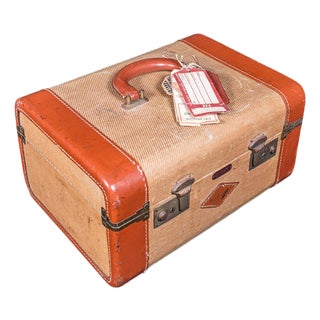 Vintage Jet Age Vanity Case, American Personal Luxury Case, Revival, Mid Century For Sale